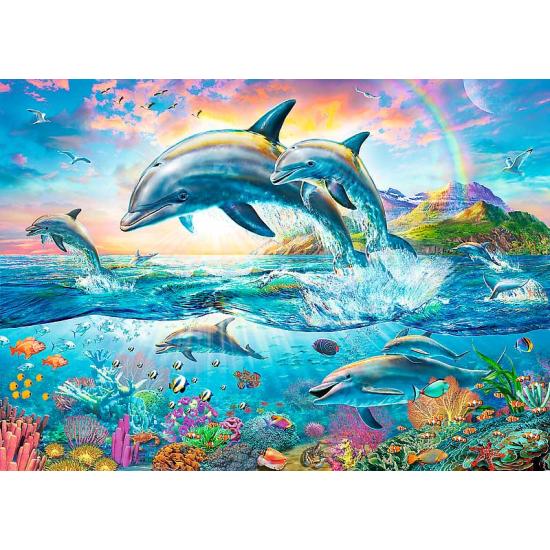 Trefl Happy Dolphins Puzzle mit 2000 Teilen