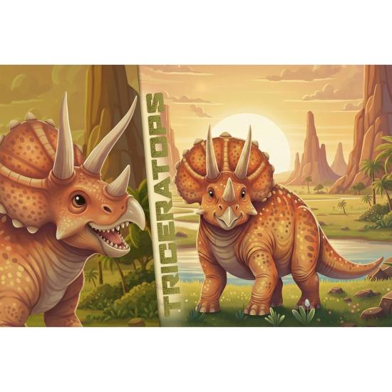 Puzzle Trefl Dino Triceratops XXL 100 Teile