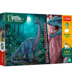 Puzzle Trefl Diplodocus XXL 100 Teile