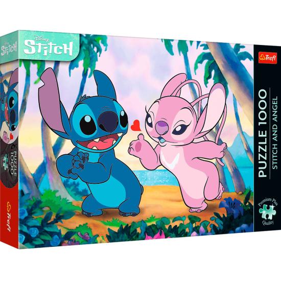 Puzzle Trefl Disney Stitch und Angel 1000 Teile