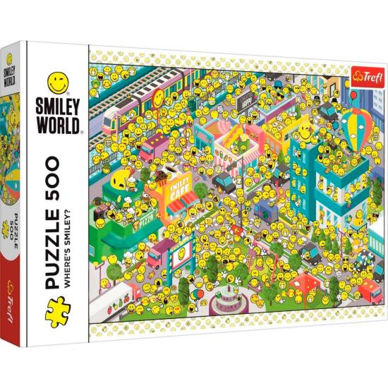 Trefl Wo ist Smiley Puzzle 500 Teile