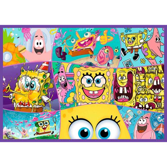Puzzle Trefl Die Verrückte Welt Von Spongebob XXL 4x250 Teile