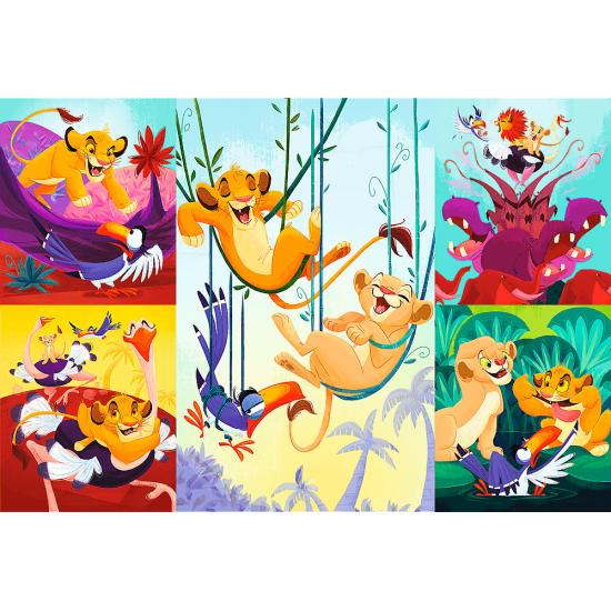 Puzzle Trefl Mutiger Löwenkönig XXL 100 Teile