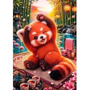 Puzzle Trefl Bezaubernder Roter Panda 500-teiliges