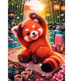 Puzzle Trefl Bezaubernder Roter Panda 500-teiliges