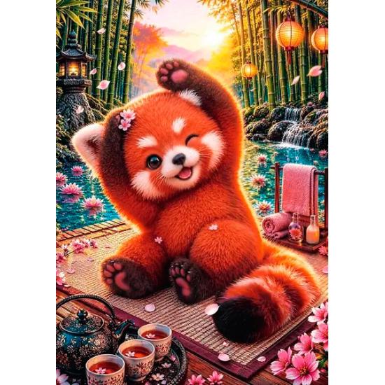 Puzzle Trefl Bezaubernder Roter Panda 500-teiliges
