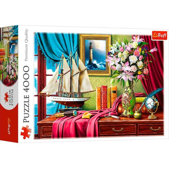 Trefl Puzzle Explorers Desk 4000 Teile