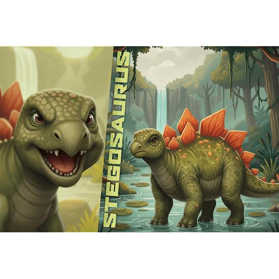 Puzzle Trefl Stegosaurus XXL 100 Teile