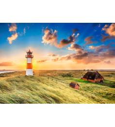 Puzzle Trefl Leuchtturm List-Ost, Deutschland 1000 Teile