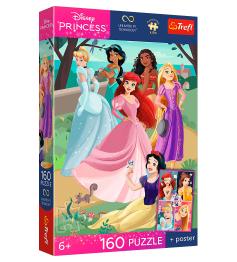Puzzle Trefl Verzauberte Party Disney Prinzessin 160 Teile
