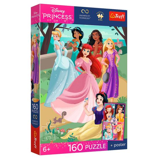 Puzzle Trefl Verzauberte Party Disney Prinzessin 160 Teile