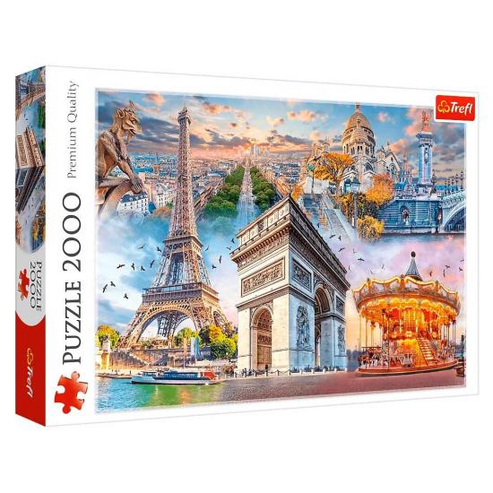 Trefl Wochenende in Paris Puzzle 2000 Teile