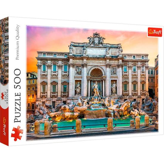 Trefl Trevi-Brunnen-Puzzle, Rom, 500 Teile