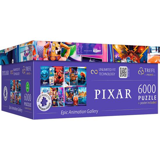 Trefl Puzzle Epische Animationsgalerie Disney 6000 Teilen