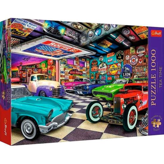 Puzzle Trefl Auto-Sammler-Garage 1000 Teile