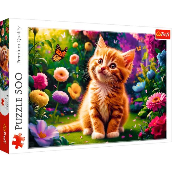 Puzzle Trefl Süßes Kätzchen 500 Teile