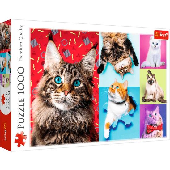 Trefl Happy Cats Puzzle 1000 Teile
