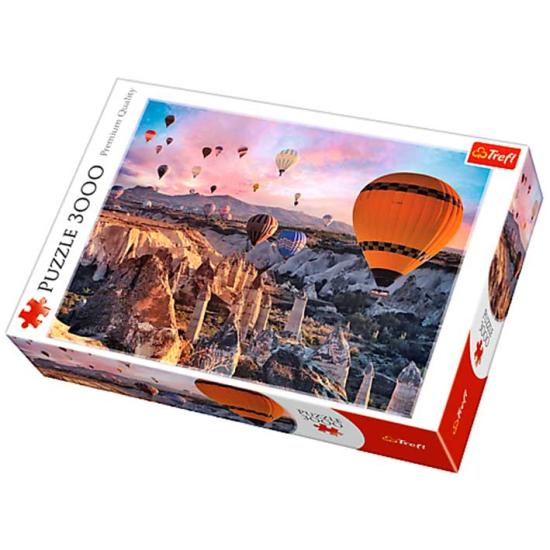 Trefl Puzzle Luftballons über Capadoccia 3000 Teile