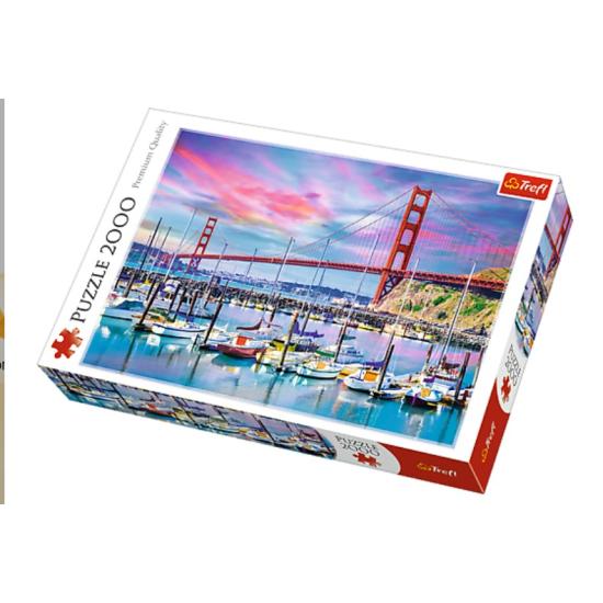 Trefl Golden Gate Puzzle, San Francisco 2000 Teile