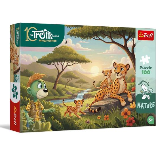 Puzzle Trefl Geparden XXL 100 Teile