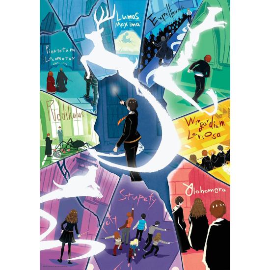 Puzzle Trefl Harry Potter Zaubersprüche Und Patronus 1000 Teile