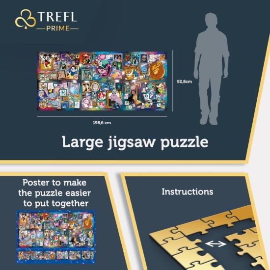 Puzzle Trefl Harry Potter Die Häuser Von Hogwarts 9000 Teilen