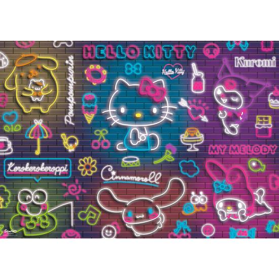 Puzzle Trefl Neon Hello Kitty 500 Teile