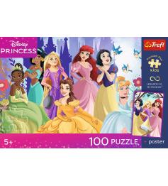Puzzle Trefl Prinzessinnen-Entspannungszeit XXL 100 Teile