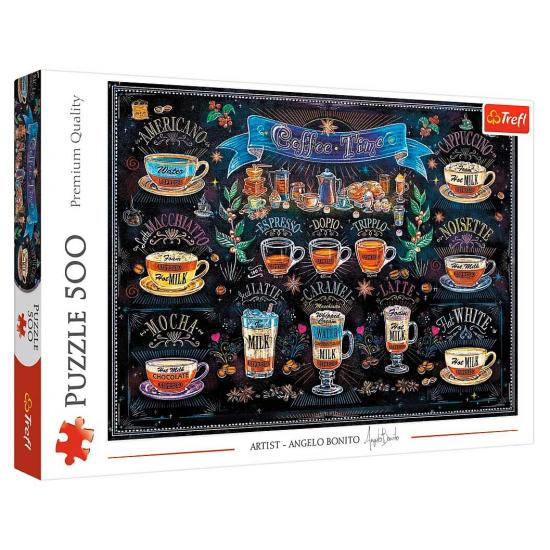 Trefl Coffee Time Puzzle 500 Teile