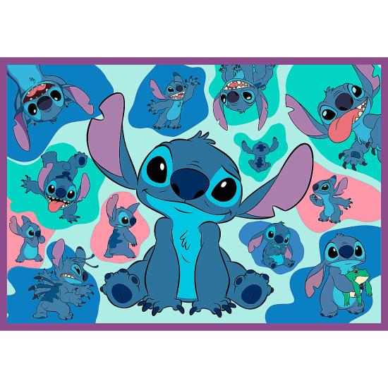 Puzzle Trefl Erstaunlicher Stitch XXL 4x250 Teile