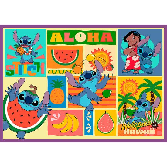 Puzzle Trefl Erstaunlicher Stitch XXL 4x250 Teile