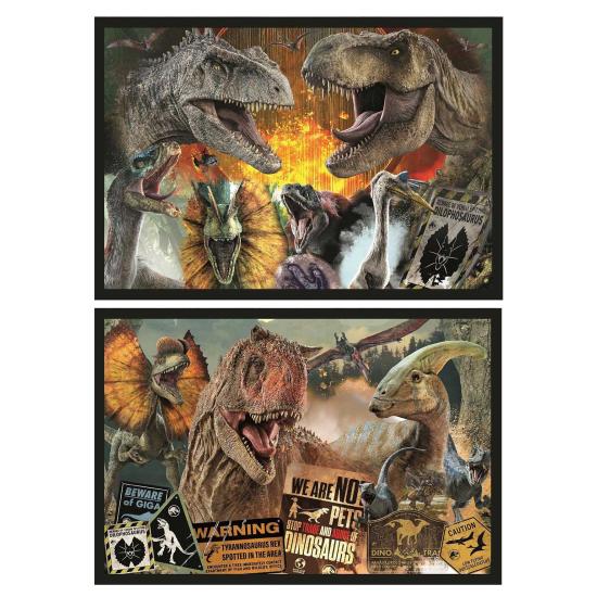 Puzzle Trefl Jurassic World Prehistoric XXL 2 x 200 Teile