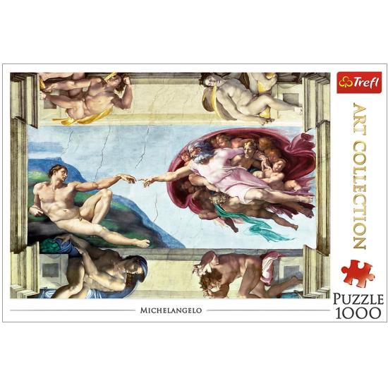 Trefl Puzzle Die Erschaffung Adams 1000 Teile