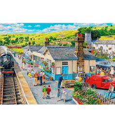 Puzzle Trefl Der Dorfbahnhof 1000 Teile