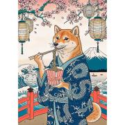 Puzzle Trefl Shibas Nudelmeditation 500 Teile