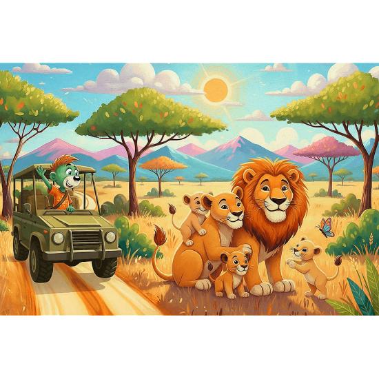 Puzzle Trefl Löwe XXL 100 Teile