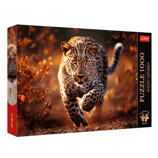 Puzzle Trefl Wilder Leopard 1000 Teile