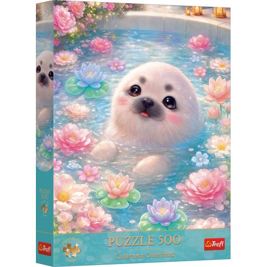 Puzzle Trefl Süße Robbe 500-teiliges