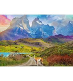 Puzzle Trefl Lama In Patagonien 500-teiliges