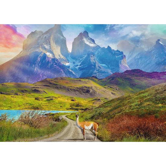 Puzzle Trefl Lama In Patagonien 500-teiliges