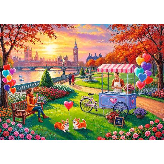 Puzzle Trefl Romantisches London 500 Teile