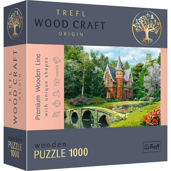Trefl viktorianisches Haus-Puzzle aus Holz, 1000 Teile