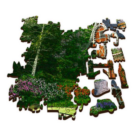 Trefl viktorianisches Haus-Puzzle aus Holz, 1000 Teile