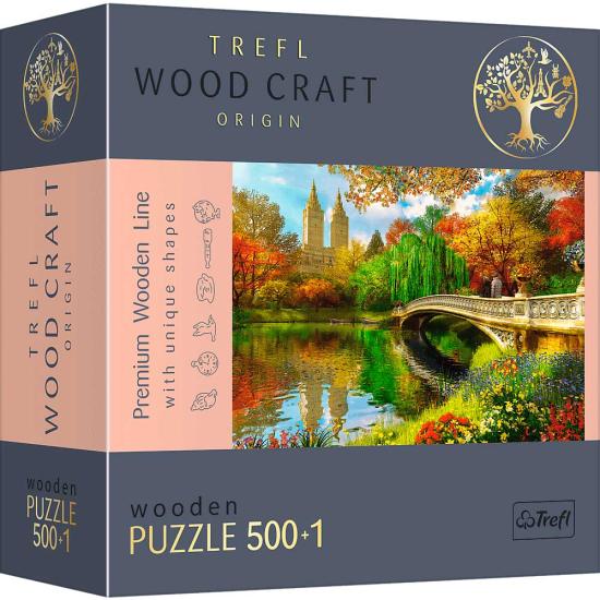 Trefl Holzpuzzle Central Park, New York mit 500 Teilen