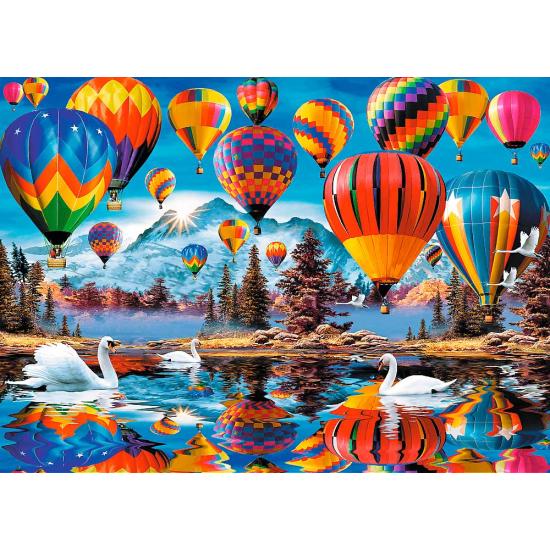 Trefl Holzpuzzle Bunte Luftballons 1000 Teile