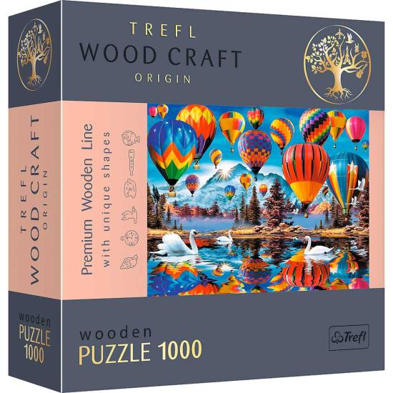 Trefl Holzpuzzle Bunte Luftballons 1000 Teile