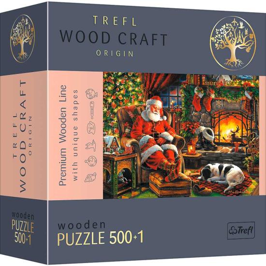Trefl Holzpuzzle Weihnachtsnacht mit 500 Teilen