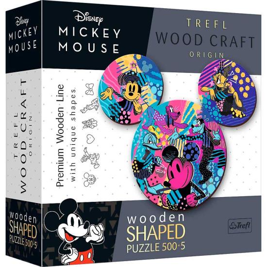 Trefl Mickey Mouse Holzpuzzle mit 500 Teilen