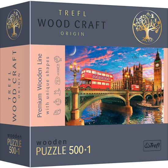 Trefl Holzpuzzle Palace of Westminster, London, 500 Teile
