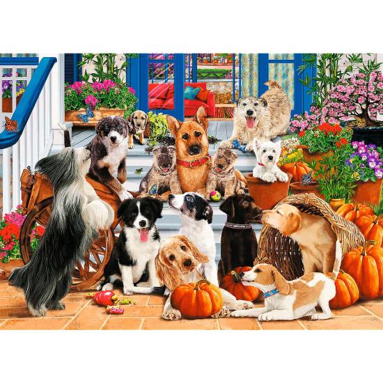 Trefl Holzpuzzle Hundefreunde 1000 Teile